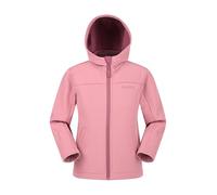 Mountain Warehouse Exodus Kids Softshell Jacket Light Pink 13y
