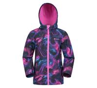 Mountain Warehouse Exodus Kids Softshell Jacket Waterproof Fleece Lined Zip Coat