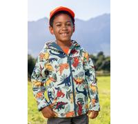 Mountain Warehouse Exodus Kids Printed Water Resistant Softshell Jacket - Boys & Girls Rain Coat Mixed (05) Kids Size 11-12 Years