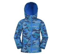 Mountain Warehouse Exodus Kids Softshell Jacket Waterproof Fleece Lined Zip Coat
