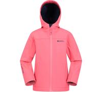 Mountain Warehouse Exodus Kids Water Resistant Softshell Jacket - Pink - Pink - Size: 11-12y