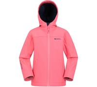 Mountain Warehouse Exodus Kids Water Resistant Softshell Jacket - Pink - Pink - Size: 3-4y