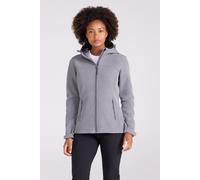 Mountain Warehouse Exodus Womens Softshell Jacket - Breathable, Adjustable, Water & Wind Resistant Ladies Coat - For Spring, Summer, Walking, Everyday wear Dark Grey Women's Size 18