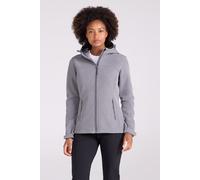 Mountain Warehouse Exodus Womens Softshell Jacket - Breathable, Adjustable, Water & Wind Resistant Ladies Coat - For Spring, Summer, Walking, Everyday wear Dark Grey Women's Size 20