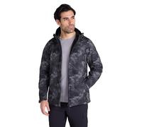 Mountain Warehouse Mens Exodus Printed Softshell Jacket Windproof Outdoor Coat