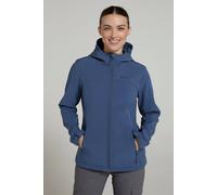Mountain Warehouse Exodus Softshell Jacket Water Resistant Jacket In Blue Blue 12