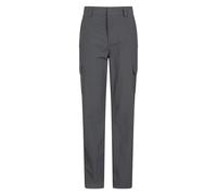 Mountain Warehouse Explore Mens Trousers - Shrink & Fade Resistant Hiking Pants, Quick Dry with Multiple Pockets - for Spring Summer, Walking, Outdoors & Trekking Grey Men's W40