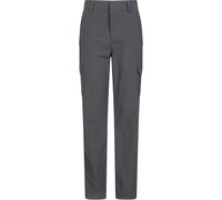 Mountain Warehouse Explore Mens Cargo Trousers - Long Length, UPF 50+, Multiple Pockets Pants - for Spring Summer, Walking, Hiking, Outdoors & Trekking Grey Men's W28