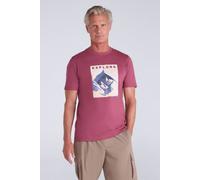 Mountain Warehouse Explore Mens T-Shirt Dark Pink 2XL