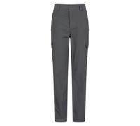 Mountain Warehouse 'Explore' Mens Trousers with Front Pockets Quick Dry Walking Pants Grey Polyamide - Size 44 inch