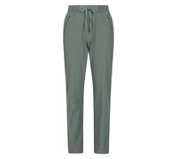 Mountain Warehouse Explorer Womens Trousers - UV Protected Ladies Pants, Quick Drying Bottoms, Lightweight - Spring Summer, Travelling, Outdoors, Hiking Dark Khaki (Short Length) Women's Size 16