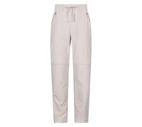 Mountain Warehouse Explorer Womens Zip-Off Trousers - Lightweight, Convertible Bottoms with Lots of Pockets - for Spring Summer, Walking, Hiking, Outdoors & Trekking Beige Women's Size 20