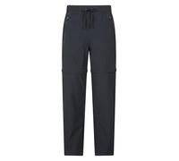 Mountain Warehouse Explorer Women’s Zip-Off Trousers - Lightweight & Quick-Drying Pants with Multiple Pockets & Adjustable Waist - Spring, Summer, Travel, Outdoors Black Women's Size 14