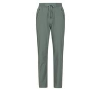 Mountain Warehouse Explorer Womens Trousers - UV Protected Ladies Pants, Quick Drying Bottoms, Lightweight - Spring Summer, Travelling, Outdoors, Hiking Dark Khaki (Short Length) Women's Size 12