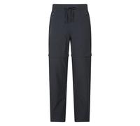 Mountain Warehouse Explorer Womens Shorter Zip Off Trousers - Black - Black - Size: 20