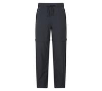 Mountain Warehouse Explorer Womens Shorter Zip Off Trousers - Black - Black - Size: 8