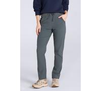 Mountain Warehouse Explorer Womens Trousers - UV Protection Ladies Pants, Lightweight Bottoms, Shrink & Fade Proof, Multiple Pockets - Autumn, Outdoors Dark Khaki (Regular Length) Women's Size 18