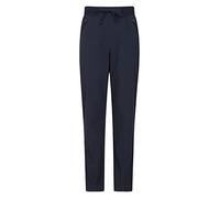 Mountain Warehouse Explorer Womens Trousers - UV Protection Ladies Pants, Lightweight Bottoms, Shrink & Fade Resistant, Multiple Pockets-Best for Outdoors, Picnic, Parks Dark Blue Women's Size 14