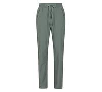 Mountain Warehouse Explorer Womens Trousers - UV Protection Ladies Pants, Lightweight Bottoms, Shrink & Fade Resistant, Multiple Pockets-Best for Outdoors, Picnic, Parks Dark Khaki Women's Size 4
