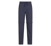 Mountain Warehouse Explorer Womens Zip-Off Trousers - Lightweight, Convertible Bottoms with Lots of Pockets - for Spring Summer, Walking, Hiking, Outdoors Navy Women's Size 20