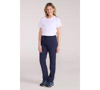 Mountain Warehouse Explorer Womens Zip Off Trousers - Quick Drying Pants, UV Protection Bottoms - for Hiking, Camping & Outdoors Navy (Regular Length) Women's Size 12