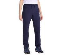 Mountain Warehouse Explorer Womens Zip Off Trousers - Quick Drying Pants, UV Protection Bottoms - Spring Summer, Hiking, Camping & Outdoors Navy (Regular Length) Women's Size 8