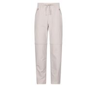 Mountain Warehouse Explorer Womens Zip-Off Trousers - Short Length - Beige - Beige - Size: 10