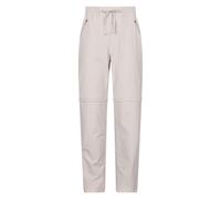 Mountain Warehouse Explorer Womens Zip-Off Trousers - Lightweight, Convertible Bottoms with Lots of Pockets - for Spring Summer, Walking, Hiking, Outdoors & Trekking Beige Women's Size 14