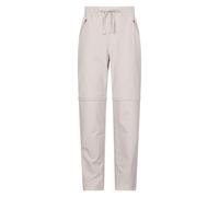 Mountain Warehouse Explorer Womens Zip-Off Trousers - Lightweight, Convertible Bottoms with Lots of Pockets - for Spring Summer, Walking, Hiking, Outdoors & Trekking Beige Women's Size 8
