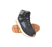 Mountain Warehouse Extreme Ashford Womens Vibram Waterproof Boots- Leather Upper, IsoDry, Durable, Stylish Womens Shoes- Best for Autumn, Winter, Outdoors & Walking Navy Womens Shoe Size 6 UK