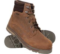 Mountain Warehouse Extreme Makalu Mens Waterproof Leather Boots - Brown
