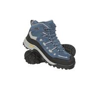 Mountain Warehouse Extreme Storm Womens Waterproof IsoGrip Boots Blue Adult Shoe Size 7