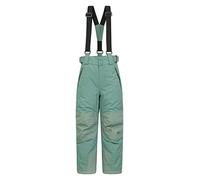 Mountain Warehouse Falcon Extreme Kids Ski Pants | Boys & Girls Warm Waterproof Snow Trousers with Taped Seams, Elastic Waistband Salopette for Comfy Fit, Winter & Snowboarding