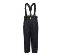 Mountain Warehouse Falcon Extreme Kids Ski Pants - Taped Seams, Waterproof Childrens Trousers, Snow Gaiters, Security Pockets - Ideal for Sports, Snowboarding Black Kids Size 11-12 Years