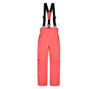 Mountain Warehouse Falcon Extreme Kids Ski Pants - Taped Seams, Waterproof Childrens Trousers, Snow Gaiters, Security Pockets - Ideal for Sports, Snowboarding Pink Kids Size 7-8 Years