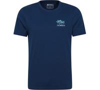 Mountain Warehouse Falmouth Printed Mens T-Shirt - Navy - Navy - Size: L