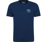 Mountain Warehouse Falmouth Printed Mens T-Shirt - Navy - Navy - Size: XXL