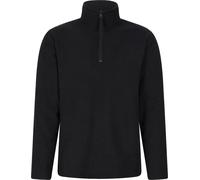 Mountain Warehouse Farland Mens Fleece Lined Half Zip - Black