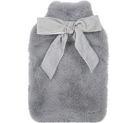 Mountain Warehouse Faux Fur Hot Water Bottle - 1. 5L - Grey