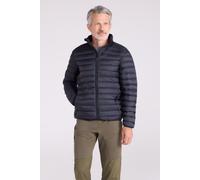 Mountain Warehouse 'Featherweight' Mens Down Jacket Water Resistant Puffer Full Zip Winter Coat Black Polyamide - Size 3XL