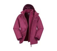 Mountain Warehouse Fell Kids 3 in 1 Rain Jacket Grape 3-4y
