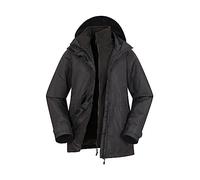 Mountain Warehouse Fell Womens 3 in 1 Jacket with Hood Black 8