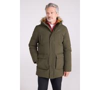 Mountain Warehouse Fern Mens Water Resistant Padded Parka - Green - Green - Size: XXL