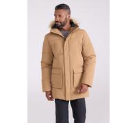 Mountain Warehouse Fern Mens Water Resistant Padded Parka - Orange - Orange - Size: S