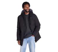 Mountain Warehouse Fern Mens Water Resistant Padded Parka - Thermal Tested -50 ° Puffer Coat with Elastic Cuff & Hood - Spring Summer Camping & Outdoors