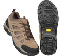 Mountain Warehouse Field Extreme Mens Vibram Waterproof Walking Shoes - Green - Green - Size: 7