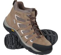 Mountain Warehouse Field Extreme Mens Wide-Fit Vibram Waterproof Boots - Brown