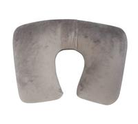 Mountain Warehouse Fleece Inflatable Pillow Grey (One Size)