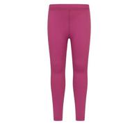 Mountain Warehouse Flick Flack Soft Touch Kids Leggings | Boys & Girls Lightweight & Stetchy Skin Tights, Mid Rise Childrens Comfy Thermal Pants with Moisture Wicking, For Layering