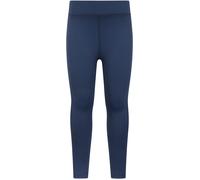 Mountain Warehouse Flick Flack Soft Touch Kids Leggings - Navy - Navy - Size: 11-12y
